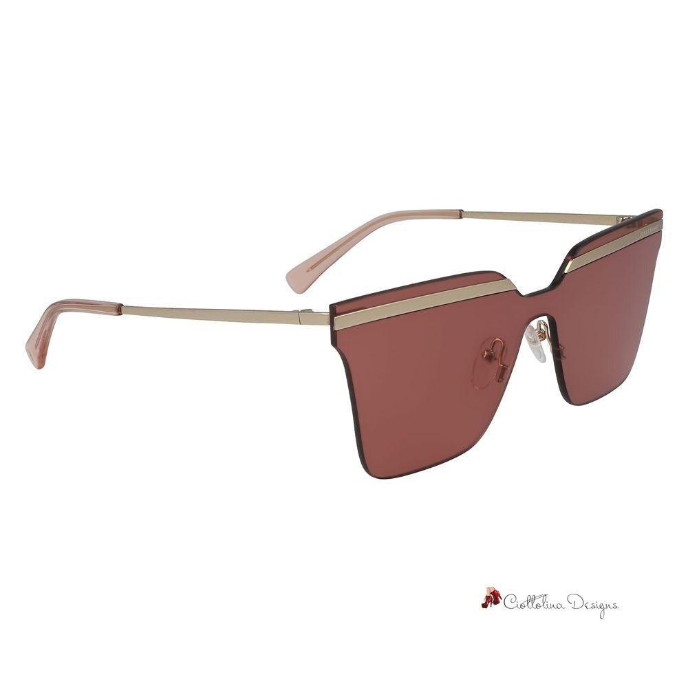 Multicolor Metal Sunglasses