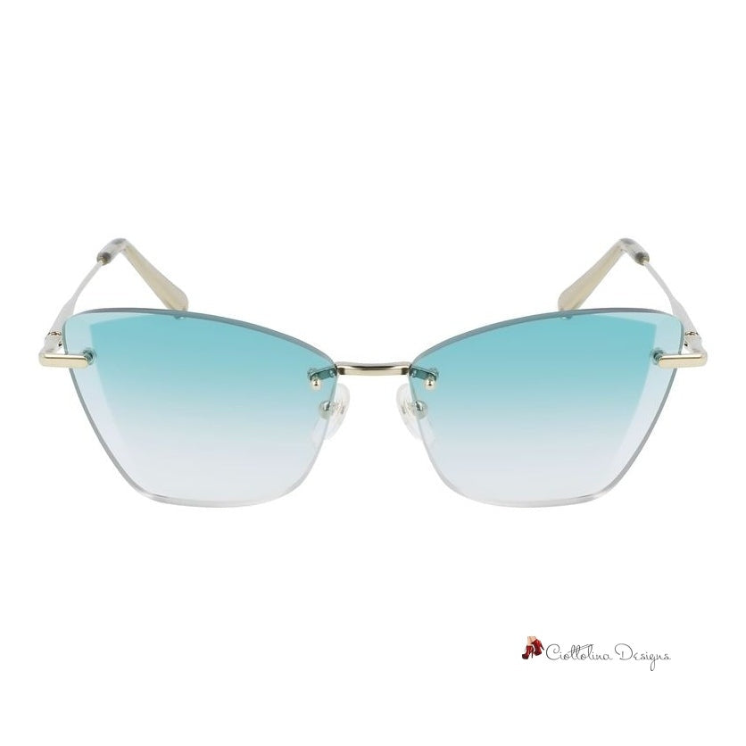 Gold Metal Sunglasses