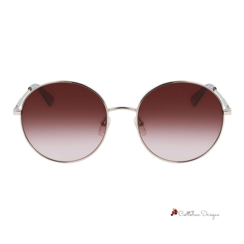 Gold Metal Sunglasses