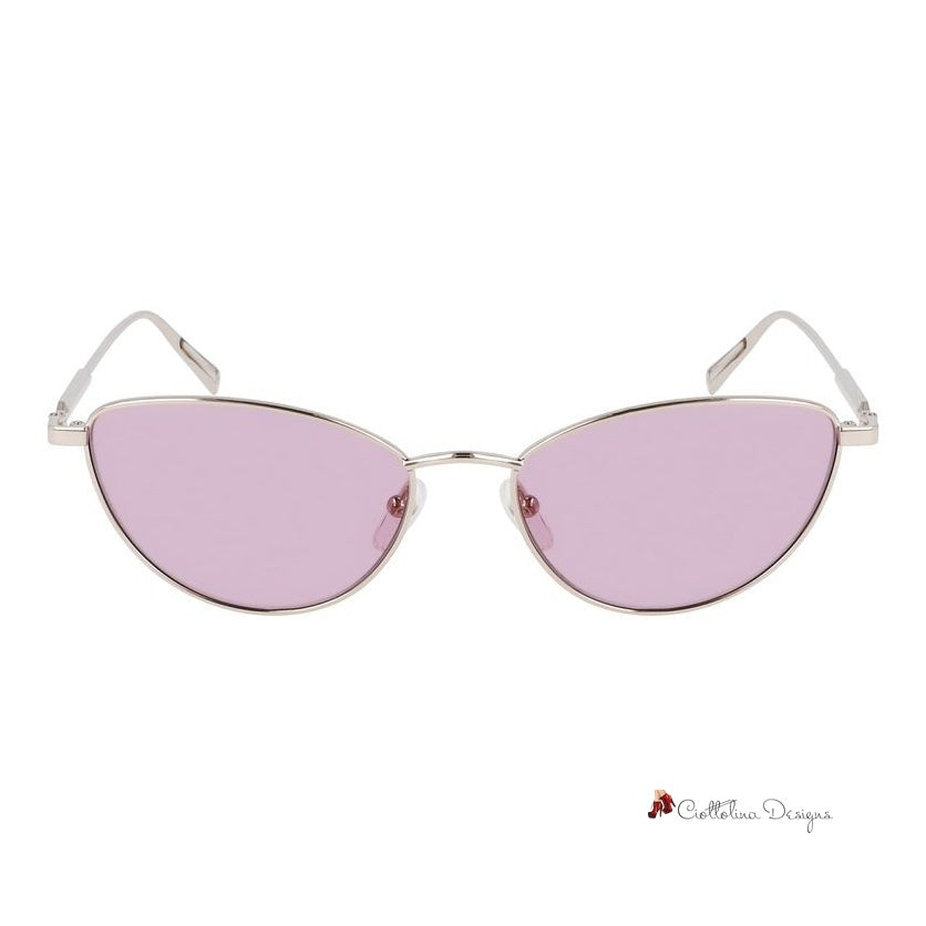 Rose Gold Metal Sunglasses