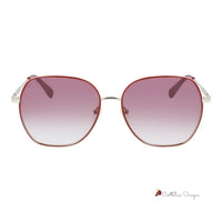 Red Metal Sunglasses