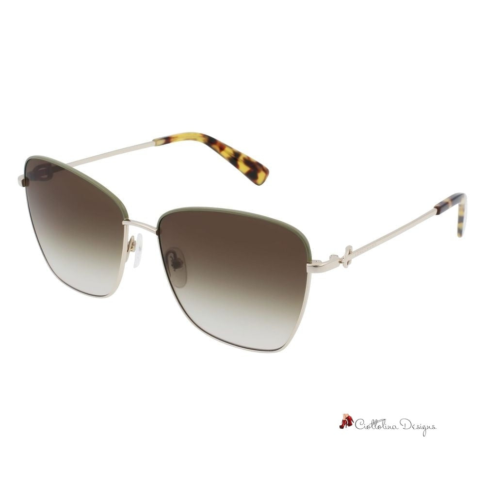 Gold Metal Sunglasses