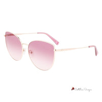 Multicolor Metal Sunglasses