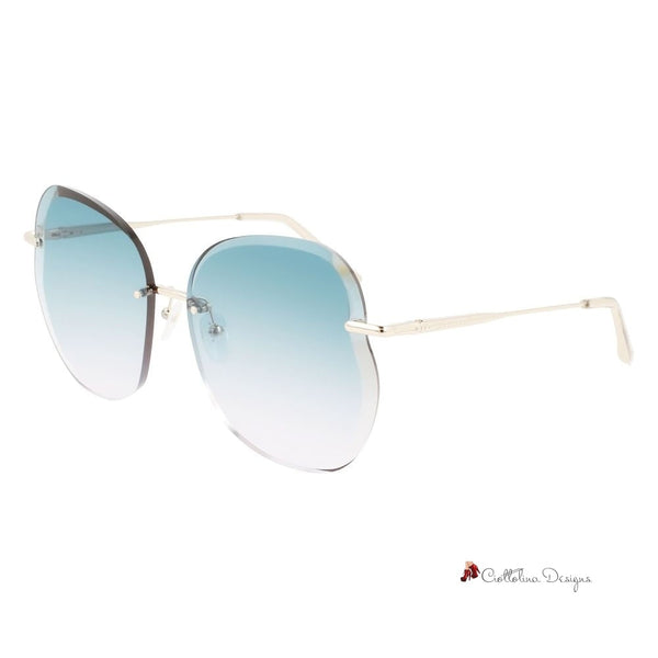 Gold Metal Sunglasses