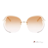 Gold Metal Sunglasses