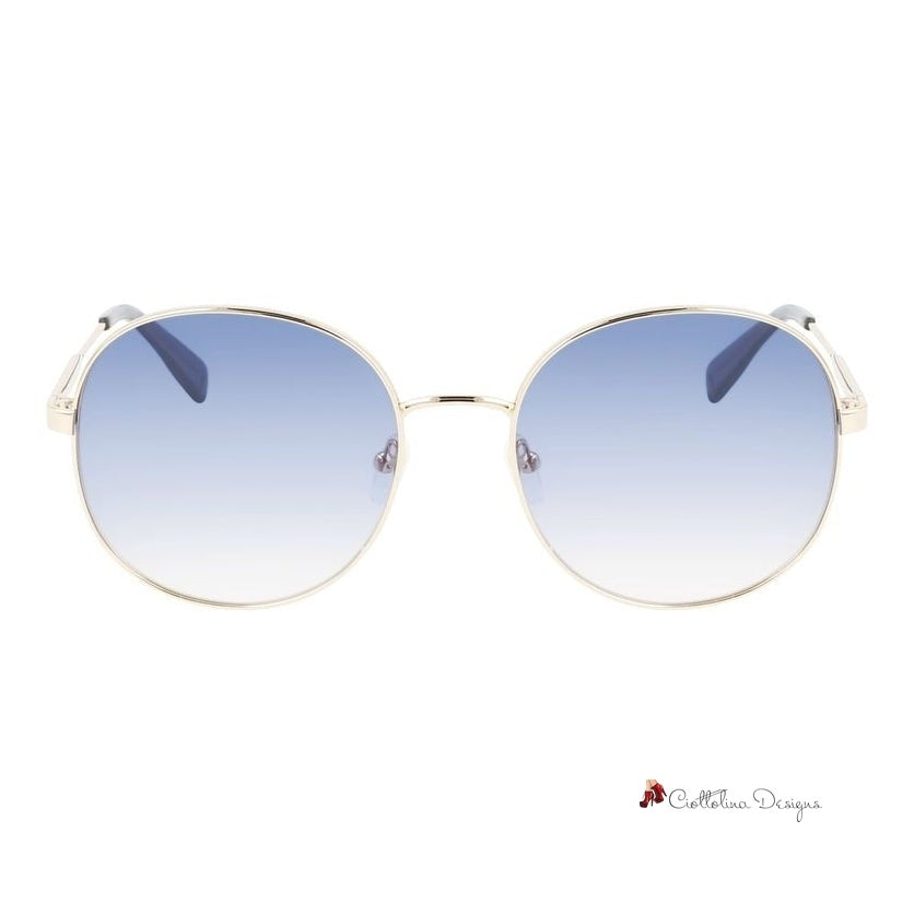 Gold Metal Sunglasses