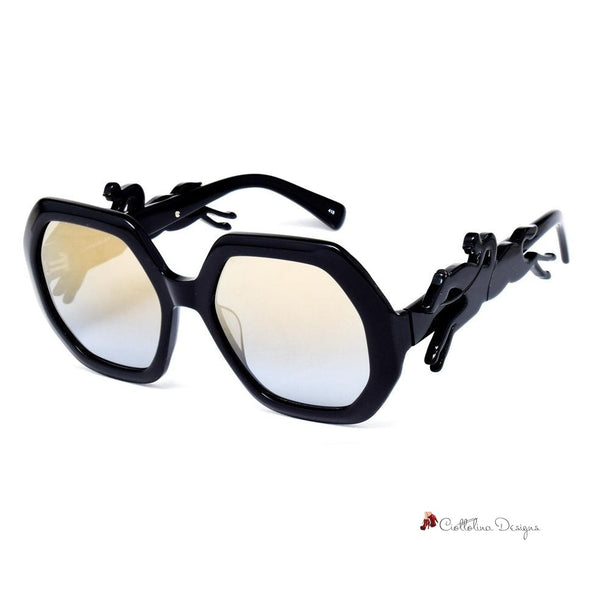 Black Acetate Sunglasses