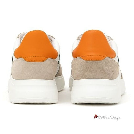 Bicolor Leather Sneaker