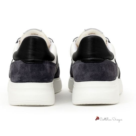 Bicolor Leather Sneaker