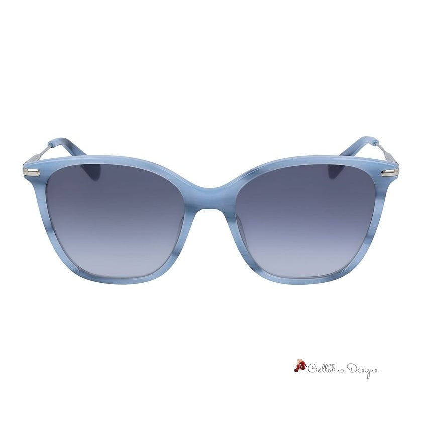 Blue Acetate Sunglasses