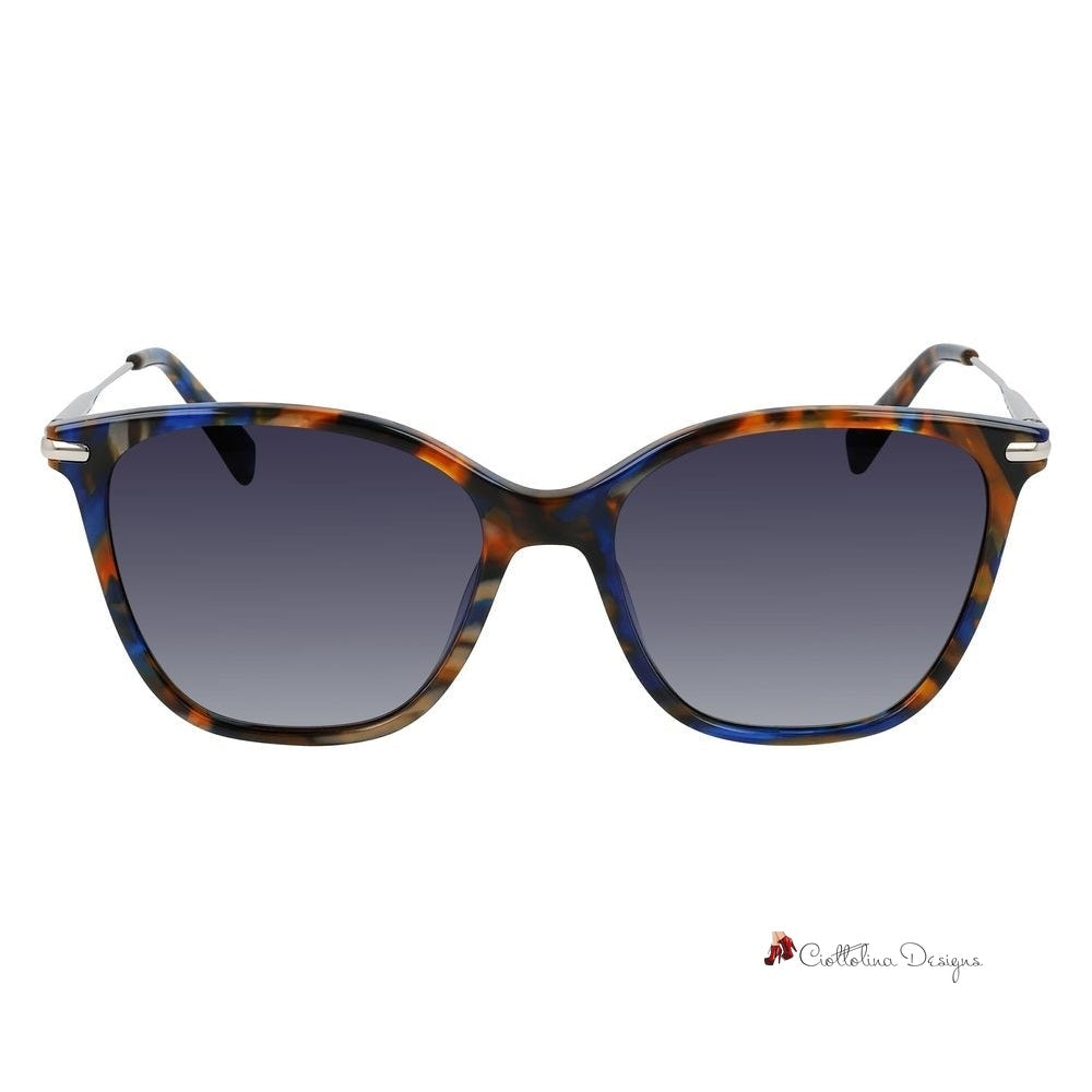 Blue Acetate Sunglasses