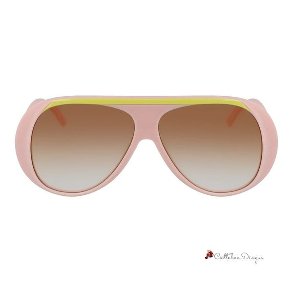 Pink Plastic Sunglasses