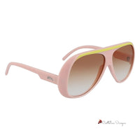 Pink Plastic Sunglasses