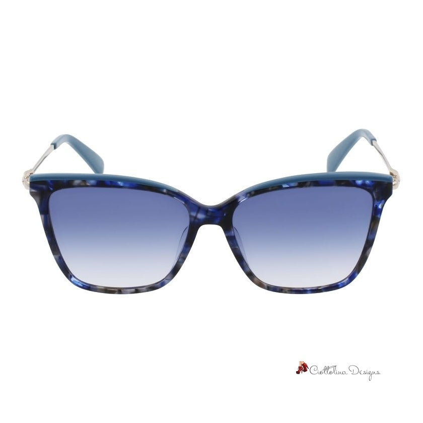 Blue Acetate Sunglasses