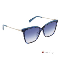 Blue Acetate Sunglasses