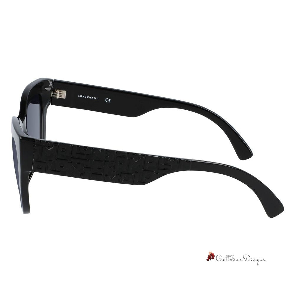 Black Injected Sunglasses