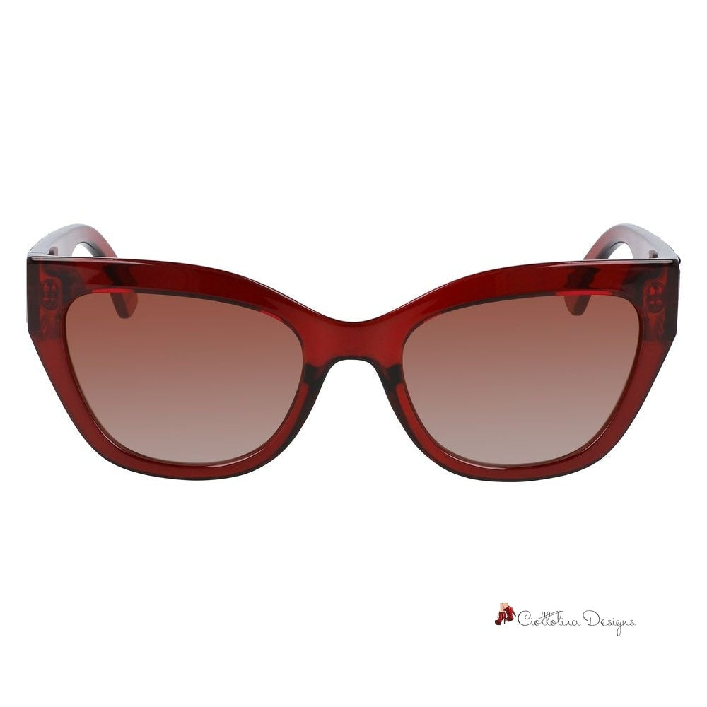 Red Injected Sunglasses