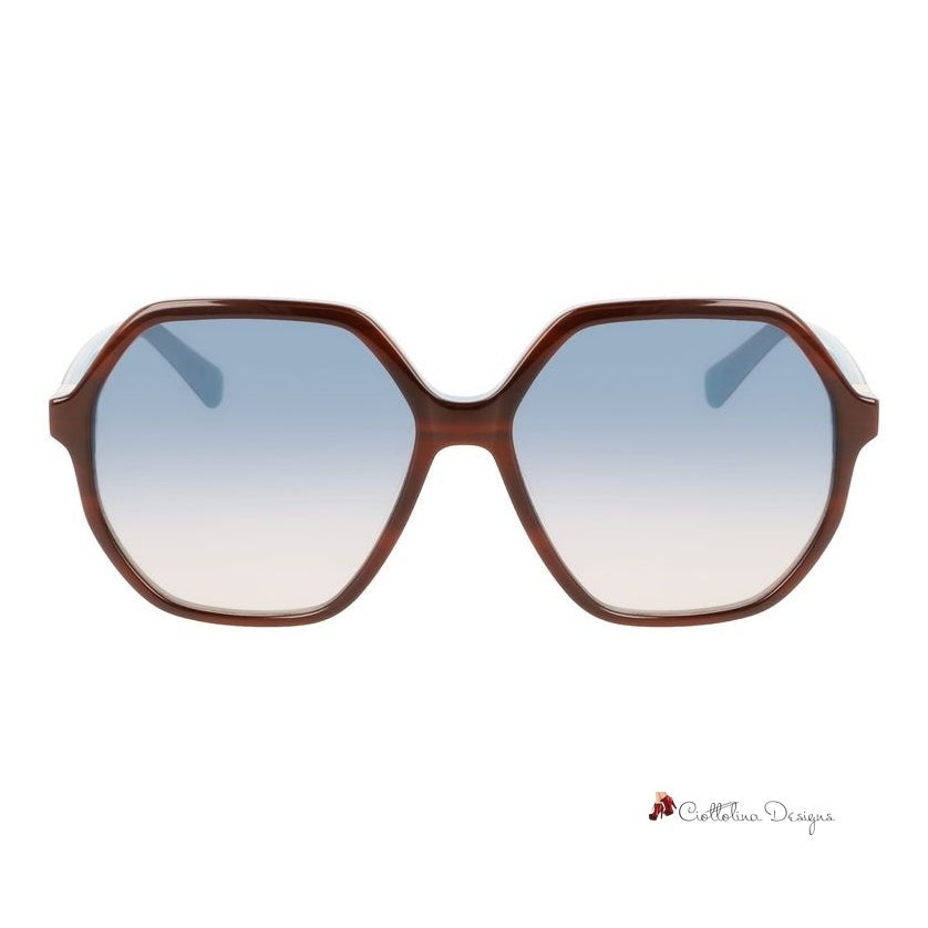 Brown Acetate Sunglasses