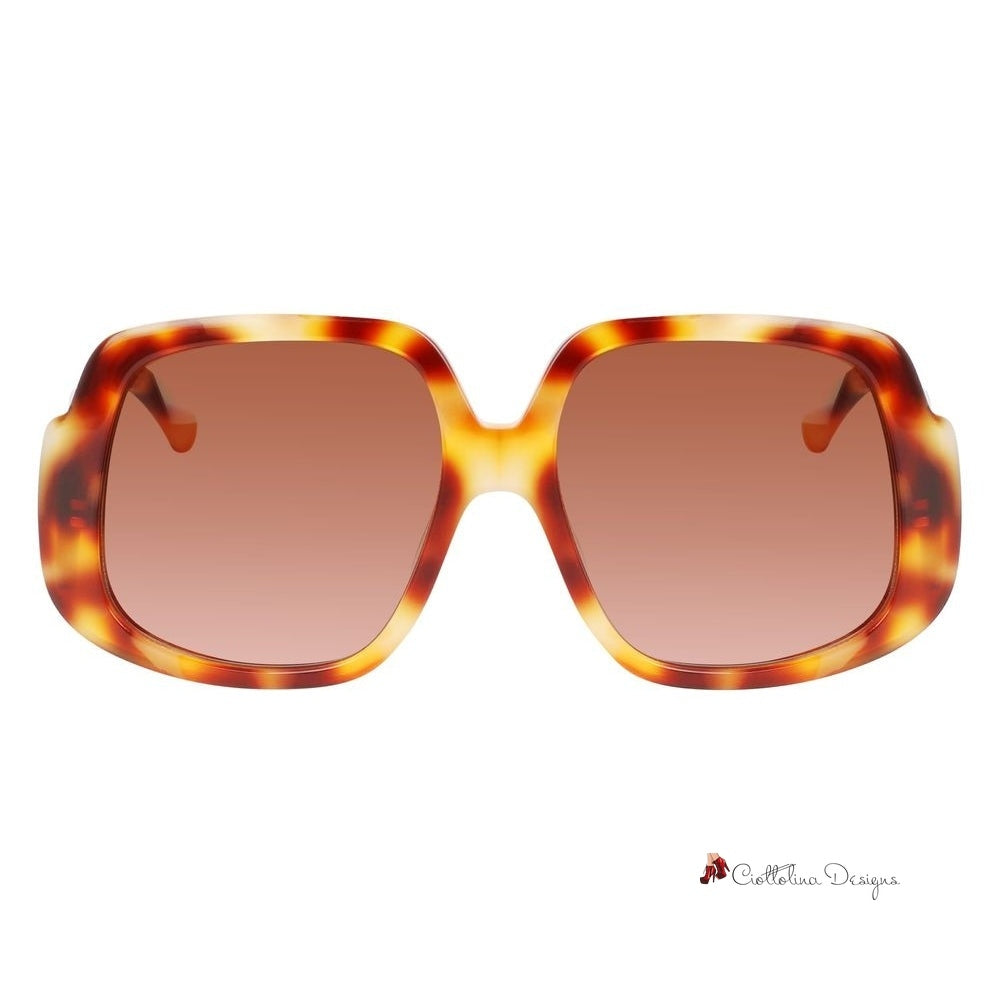 Brown Acetate Sunglasses