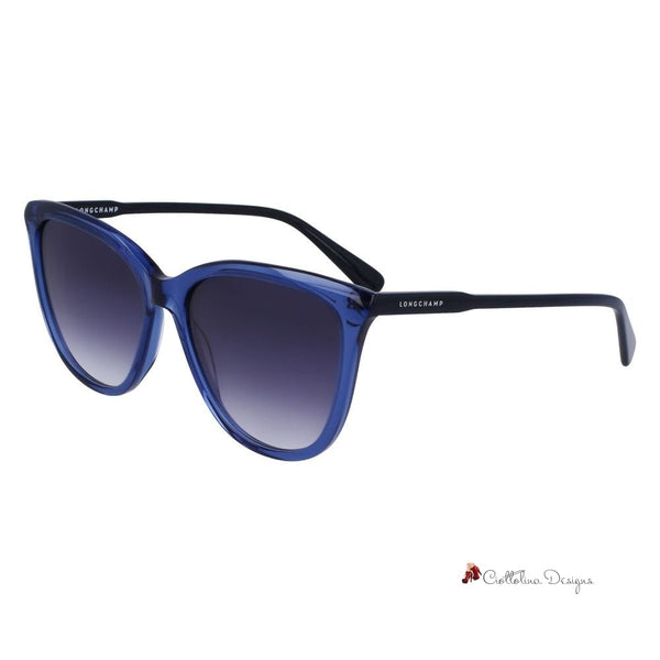 Blue Acetate Sunglasses