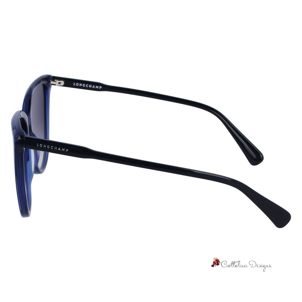 Blue Acetate Sunglasses