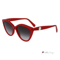 Red Acetate Sunglasses