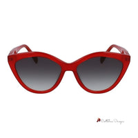 Red Acetate Sunglasses