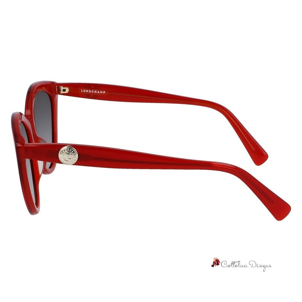 Red Acetate Sunglasses