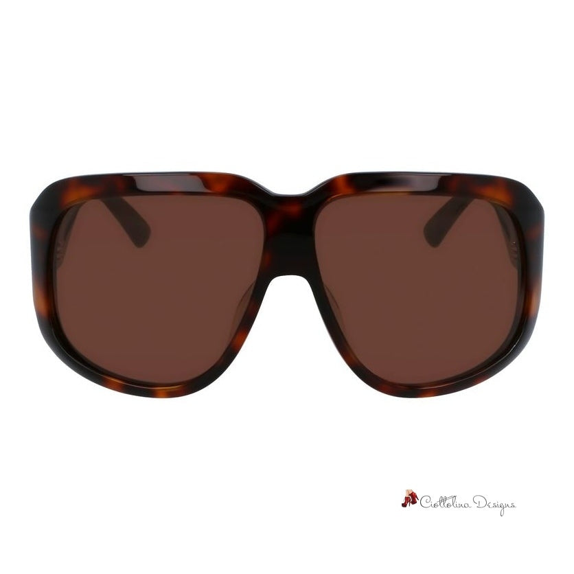 Brown Acetate Sunglasses