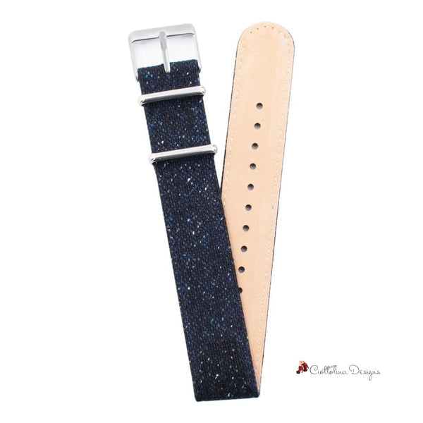 Blue Textil Watch