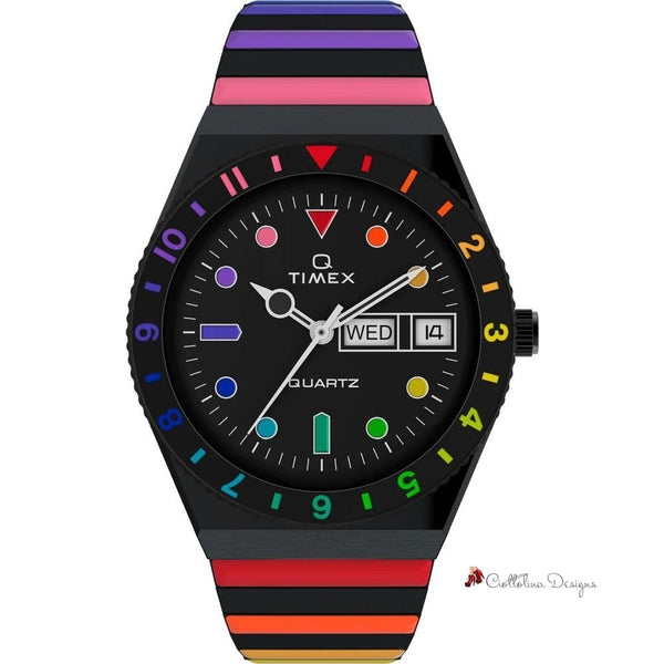 Multicolor Stainless Steel Watch