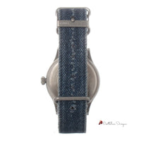 Blue Textile Watch