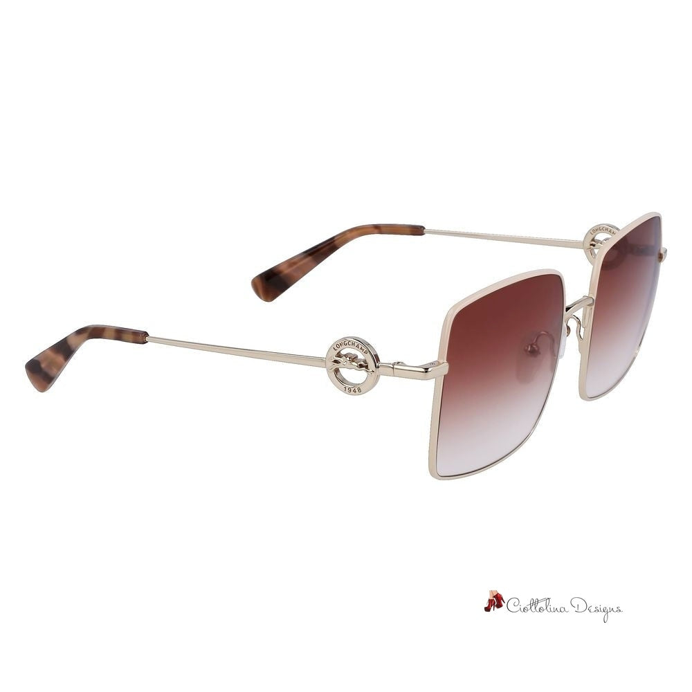 Gold Metal Sunglasses