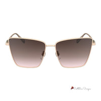 Multicolor Metal Sunglasses