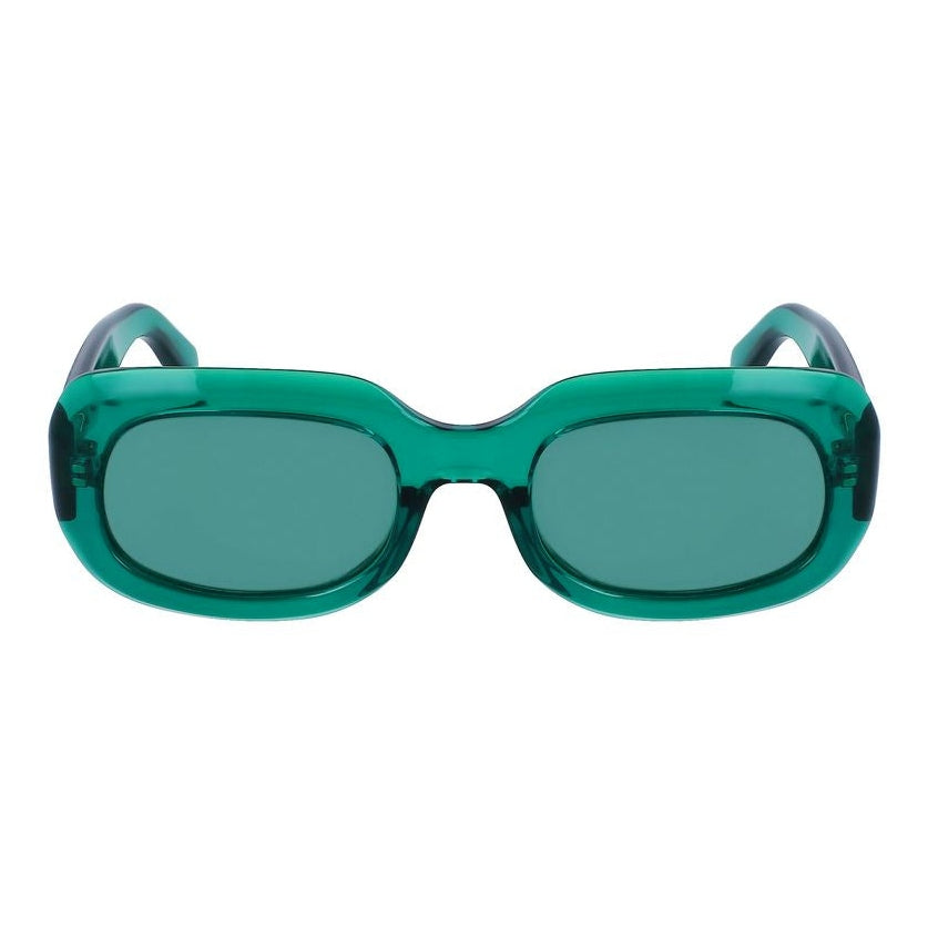 Green Injected Sunglasses