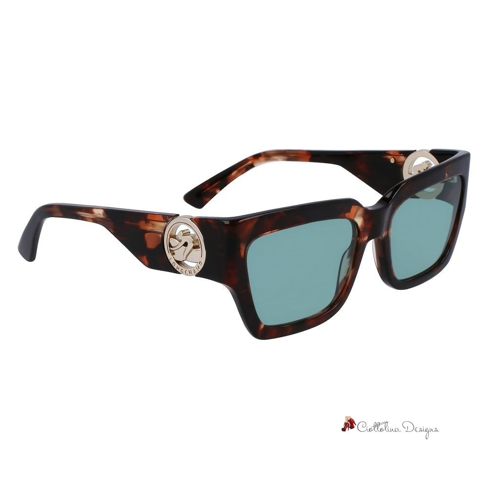 Brown Acetate Sunglasses