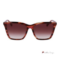 Red Acetate Sunglasses