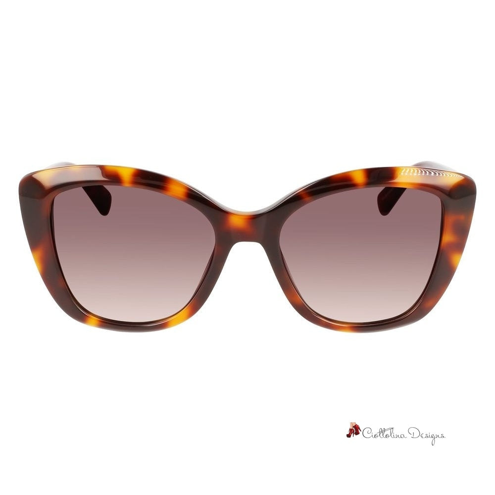 Brown Acetate Sunglasses