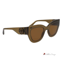 Brown Injected Sunglasses