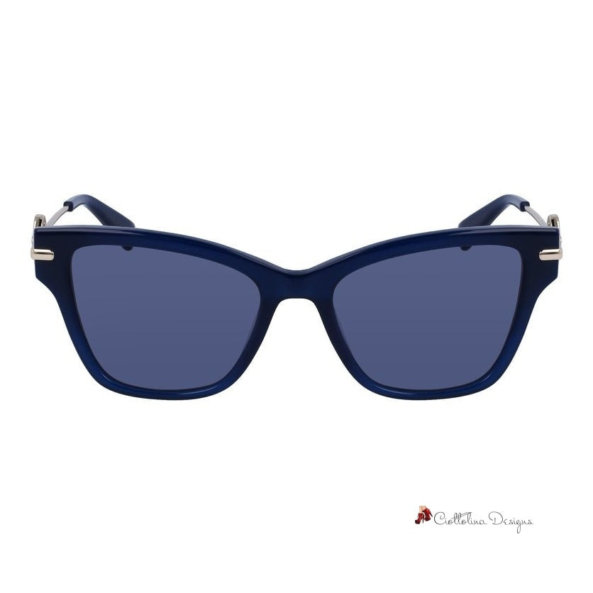 Blue Acetate Sunglasses