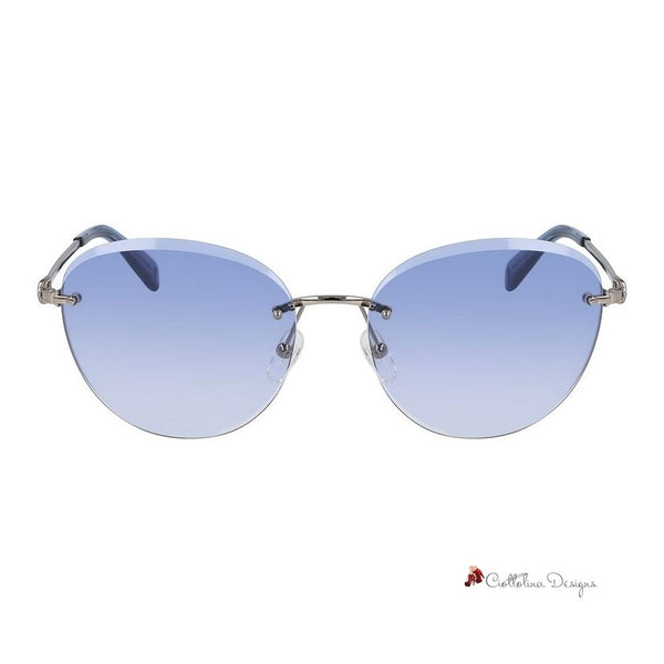 Bicolor Metal Sunglasses