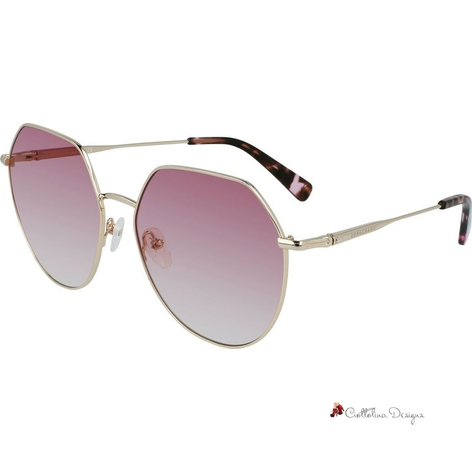 Bicolor Metal Sunglasses