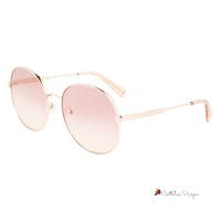 Bicolor Metal Sunglasses