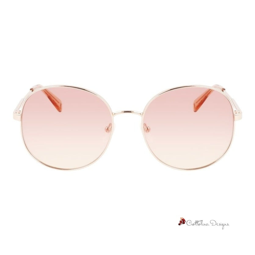 Bicolor Metal Sunglasses