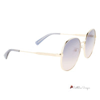 Multicolor Metal Sunglasses