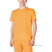 Orange Cotton T-Shirt