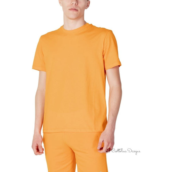 Orange Cotton T-Shirt