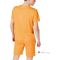 Orange Cotton T-Shirt