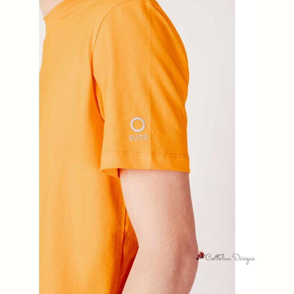 Orange Cotton T-Shirt