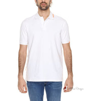 White Cotton Polo Shirt